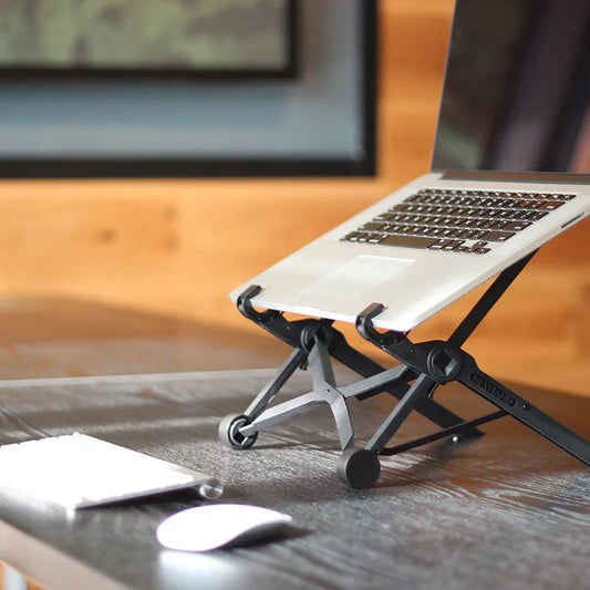 Lifting And Foldable Portable Desktop Computer Stand