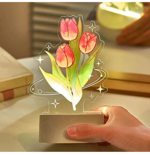 Never-fading Rose Night Light Rechargeable