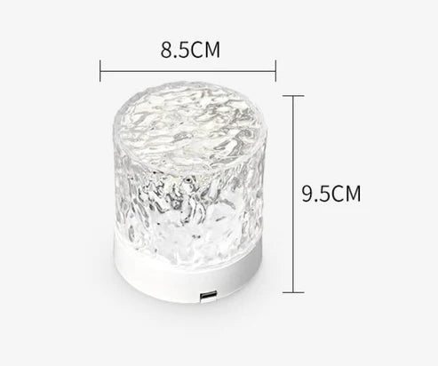 Water Ripple Rotating Projection Ambient Night Light